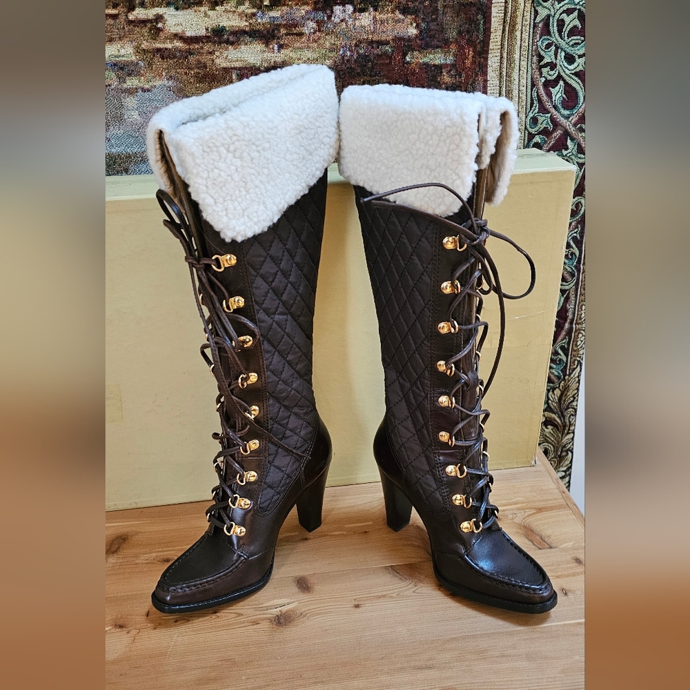 Michael Kors Winter War Quilted Boot
